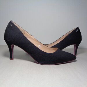 Gloria Vanderbilt Size 8.5 M / MARILYN / Black / Textile Heels New Women's Shoes